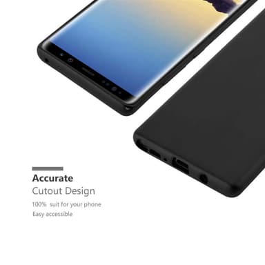 Skal Samsung Galaxy NOTE 8 Fodral Case (Svart)