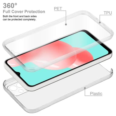 Skal Samsung Galaxy A32 4G Fodral Case (Transparent)