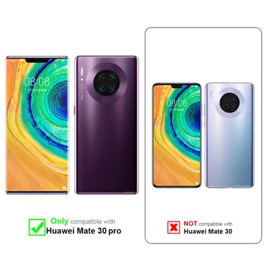 Huawei MATE 30 PRO Plånboksfodral Skal (Blå)