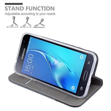 Samsung Galaxy J3 2016 Plånboksfodral Skal (Blå)