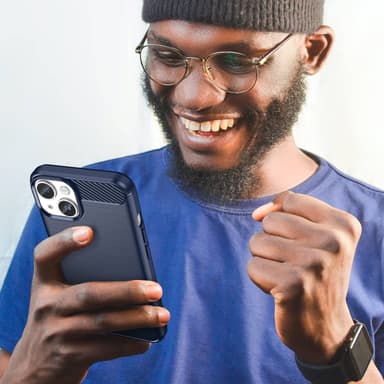 iPhone 14 PLUS Skal Fodral Case (Blå)