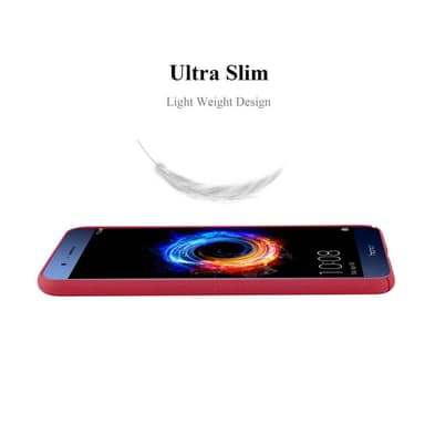 Honor 8 PRO Skal Fodral Case (Röd)