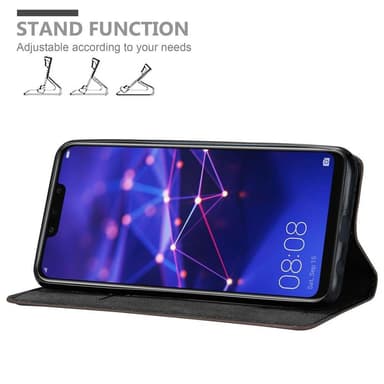 Huawei MATE 20 LITE Skal Fodral Case (Brun)