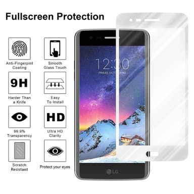 LG K8 2017 Skyddsglas Skyddsfilm Skärmskydd