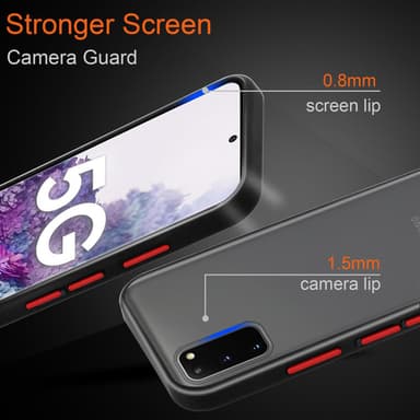 Samsung Galaxy S20 Skal Fodral Case (Transparent)