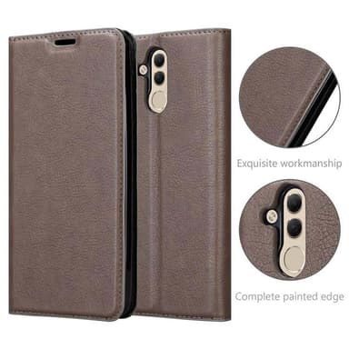 Huawei MATE 20 LITE Skal Fodral Case (Brun)