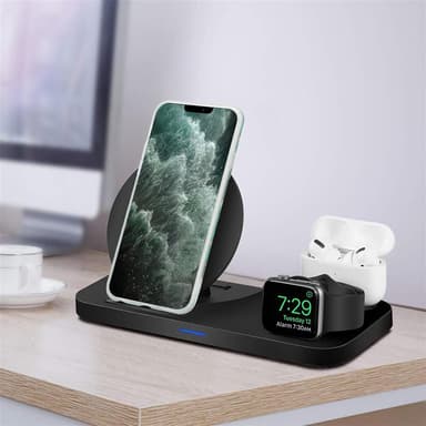 iPhone 12 PRO MAX Plånboksfodral Skal (Grön)