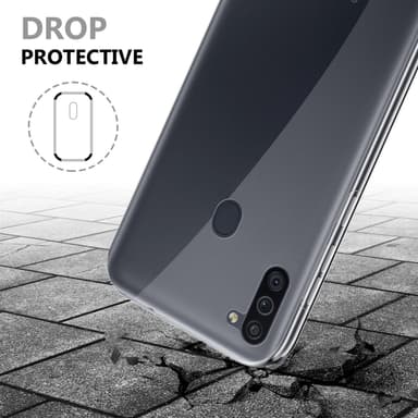 Skal Samsung Galaxy A11 / M11 Fodral Case (Transparent)