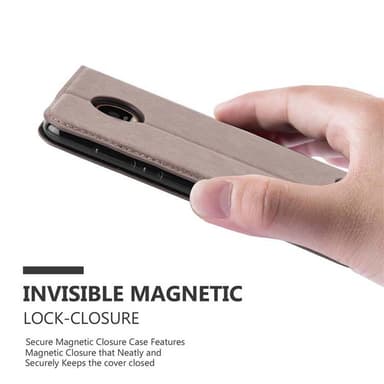 Motorola MOTO Z2 Skal Fodral Case (Brun)