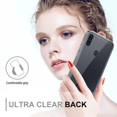 Skal Samsung Galaxy A11 / M11 Fodral Case (Transparent)