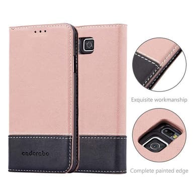 Samsung Galaxy ALPHA Skal Fodral Case (Rosa)