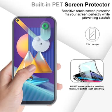 Skal Samsung Galaxy A11 / M11 Fodral Case (Transparent)