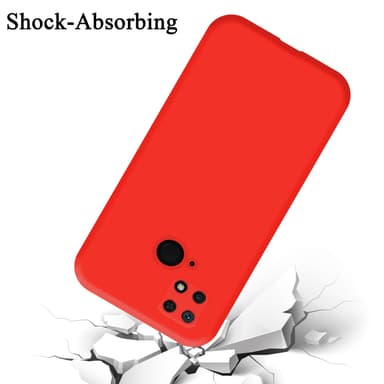 Xiaomi RedMi 10C / POCO C40 Skal Fodral Case (Röd)