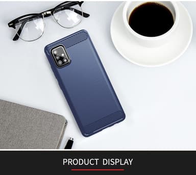 Samsung Galaxy A51 4G / M40s Skal Fodral Case (Blå)