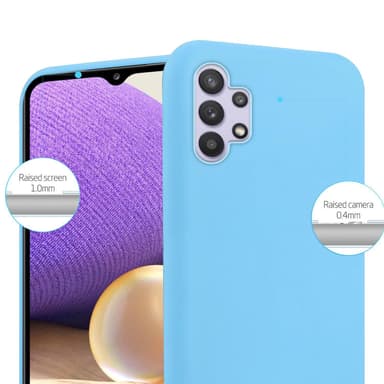 Skal Samsung Galaxy A32 5G Fodral Case (Blå)