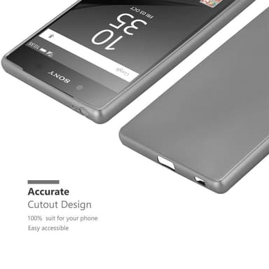 Skal Sony Xperia Z5 PREMIUM Fodral Case (Grå)