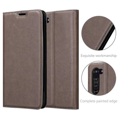 Motorola EDGE Skal Fodral Case (Brun)