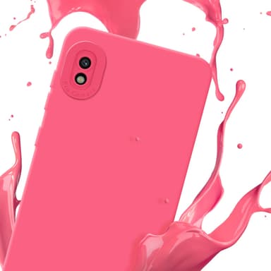 Samsung Galaxy A10 Skal Fodral Case (Röd)