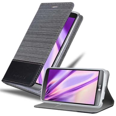 LG G3 STYLUS Plånboksfodral Skal (Grå)