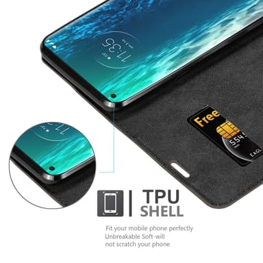 Motorola EDGE Skal Fodral Case (Brun)