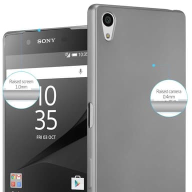 Skal Sony Xperia Z5 PREMIUM Fodral Case (Grå)