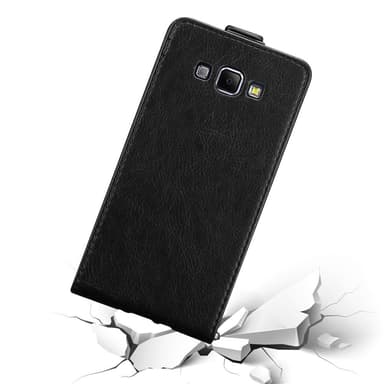 Samsung Galaxy A8 2015 Flipfodral Skal (Svart)
