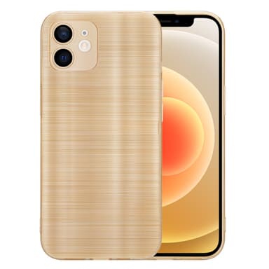 iPhone 12 Skal Fodral Case (Guld)