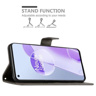 OnePlus 9RT 5G Plånboksfodral Skal (Grå)