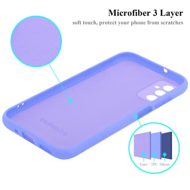 Samsung Galaxy M52 5G Skal Fodral Case (Lila)