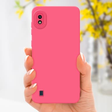 Samsung Galaxy A10 Skal Fodral Case (Röd)