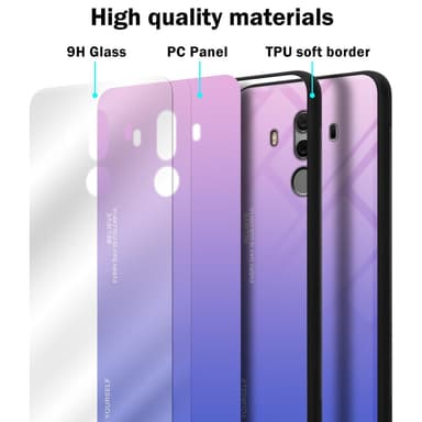 Huawei MATE 10 PRO Skal Fodral Case (Svart)