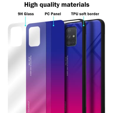 Samsung Galaxy A71 4G Skal Fodral Case (Svart)