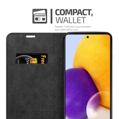 Samsung Galaxy A73 5G Skal Fodral Case (Brun)