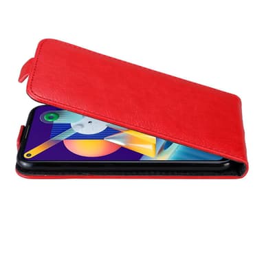 Samsung Galaxy A11 / M11 Flipfodral Skal (Röd)