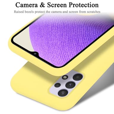 Samsung Galaxy A33 5G Skal Fodral Case (Gul)