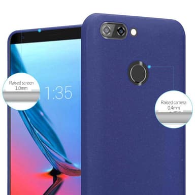 Skal ZTE Blade V9 Fodral Case (Blå)