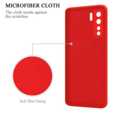 Skal Huawei P40 LITE 5G / NOVA 7 SE Fodral Case (Röd)