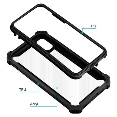 iPhone X / XS Skal Fodral Case (Svart)