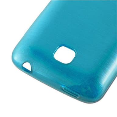 LG L3 II (2. SIM) Skal Fodral Case (Turkos)