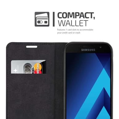 Samsung Galaxy A7 2017 Skal Fodral Case (Röd)