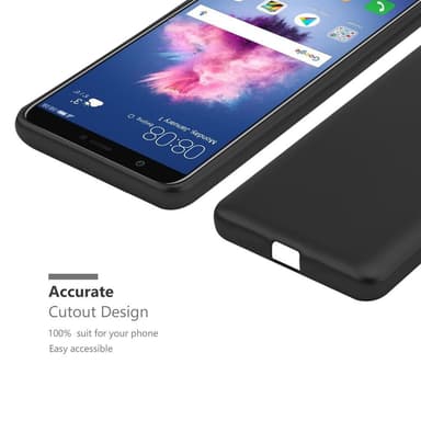 Skal Huawei P SMART 2018 / Enjoy 7S Fodral Case (Svart)
