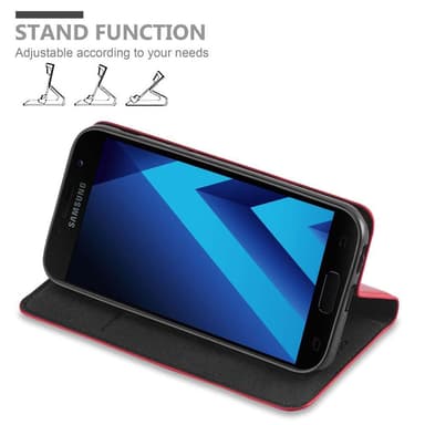 Samsung Galaxy A7 2017 Skal Fodral Case (Röd)