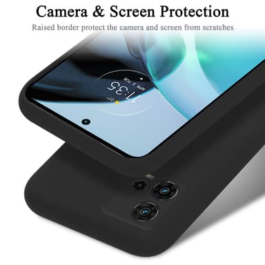 Motorola MOTO G72 Skal Fodral Case (Svart)