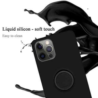 Skal iPhone 12 / 12 PRO Fodral Case (Svart)