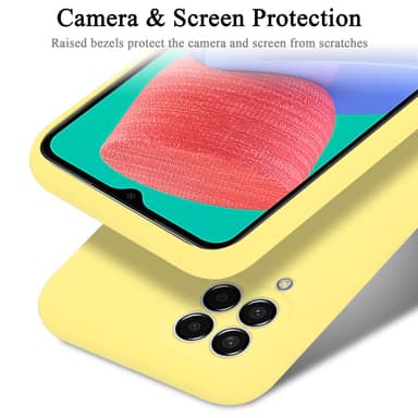 Samsung Galaxy M33 5G Skal Fodral Case (Gul)