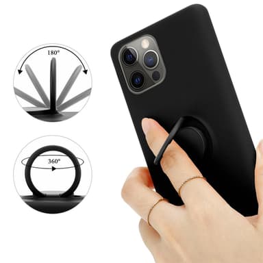 Skal iPhone 12 / 12 PRO Fodral Case (Svart)