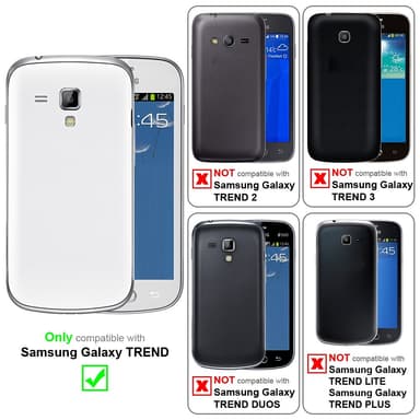 Samsung Galaxy TREND Skal Fodral Case (Blå)