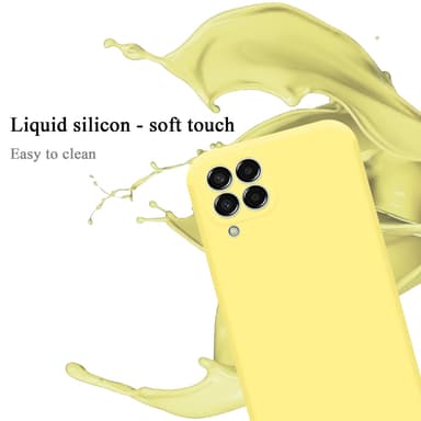 Samsung Galaxy M33 5G Skal Fodral Case (Gul)