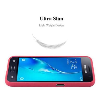 Skal Samsung Galaxy J1 2016 Fodral Case (Röd)
