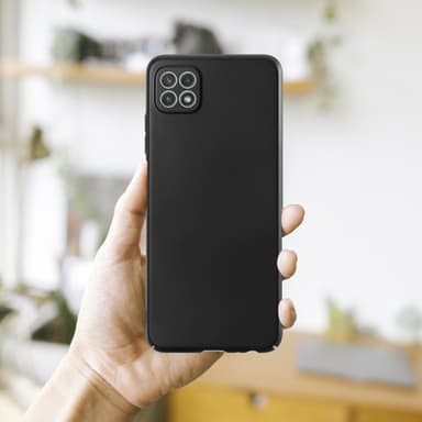 Samsung Galaxy A22 5G Skal Fodral Case (Svart)